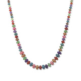 112881, NATURAL STONE BEADED NECKLACE