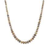 112881, NATURAL STONE BEADED NECKLACE