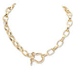 112900, HERITAGE LINK CABLE LINK CHAIN NECKLACE