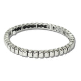 113113, WESTERN ANTIQUE RIBBED STRETCH BRACELET