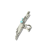 113168, WESTERN WELSH CORGI TURQUOISE STONE RING