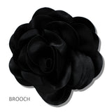 113286, OVERSIZED FABRIC FLOWER STATEMENT BROOCH AND HAIR CLIP