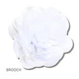 113286, OVERSIZED FABRIC FLOWER STATEMENT BROOCH AND HAIR CLIP