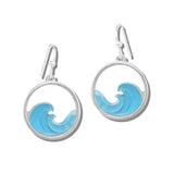 113418, OCEAN WAVE DROP EARRINGS