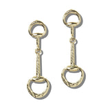 113466, HAMMERED HERITAGE LINK DROP EARRINGS