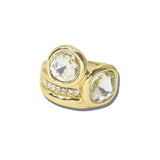 113531, FACETED CRYSTAL BYPASS STRETH RING