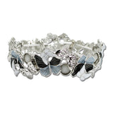 Enamel Butterfly Stretch Bracelet – SilverBlack · BG5457BK_AJ 4