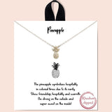 Dainty Pineapple Necklace
