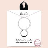 "ring of Fire" Necklace - view 2