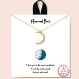 "moon and Back" Necklace - view 2