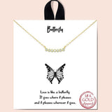 Butterfly Necklace - view 2