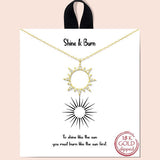"shine & Burn" Necklace - view 2