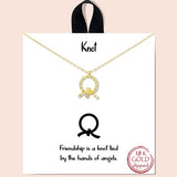"knot" Necklace - view 2