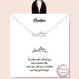 "mountain" Necklace - view 2
