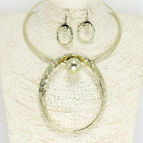 78314, METAL CHOKER NECKLACE