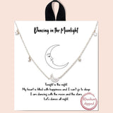Dainty Star & Moon Necklace