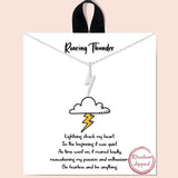 Thunderbolt Cubic Zirconia Necklace