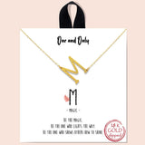 78709, DAINTY INITIAL NECKLACE