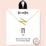 78709, DAINTY INITIAL NECKLACE