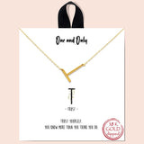 78709, DAINTY INITIAL NECKLACE