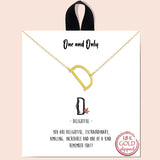 78709, DAINTY INITIAL NECKLACE