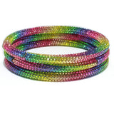 79167, GLITTER STONE BRACELET SET