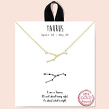 79380, CONSTELLATION NECKLACE/18K GOLD DIPPED