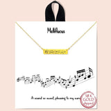 "mellifluous" Dainty Necklace - view 2