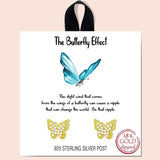 Butterfly Stud Earring