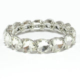 80451, HEART RHINESTONE STRETCH BRACELET