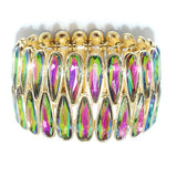 80477, RHINESTONE STRETCH BRACELET