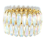 80477, RHINESTONE STRETCH BRACELET