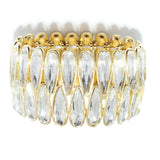 80477, RHINESTONE STRETCH BRACELET