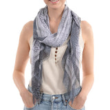 80573, SNAKESKIN PRINT SCARF