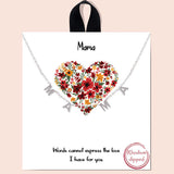 81058, "MAMA" DAINTY NECKLACE
