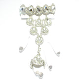 81543, RHINESTONE SLAVE BRACELET *STRETCHABLE