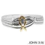 82138, "JOHN 3:16" STRETCHABLE BRACELET