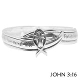 82138, "JOHN 3:16" STRETCHABLE BRACELET