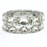82295, CRYSTAL RHINESTONE STRETCHABLE BRACELET