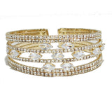 82464, RHINESTONE CUFF BRACELET