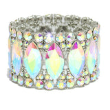 82579, CRYSTAL RHINESTONE STRETCH BRACELET