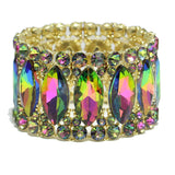 82579, CRYSTAL RHINESTONE STRETCH BRACELET