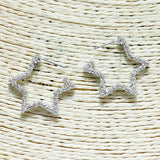 83226, STAR HOOP EARRING