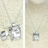 83427, BIBLE LOCKET NECKLACE