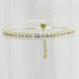 83443, DESIGNER INSPIRED ADJUSTABLE BRACELET *CUBIC ZIRCONIA