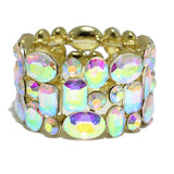 83508, CRYSTAL RHINESTONE STRETCH BRACELET