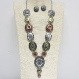 83602, WESTERN CONCHOS NECKLACE