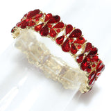 83893, CRYSTAL RHINESTONE STRETCH BRACELET
