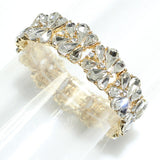 83893, CRYSTAL RHINESTONE STRETCH BRACELET