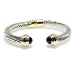 83909, PEARL DESIGNER INSPIRED CUFF BRACELET
